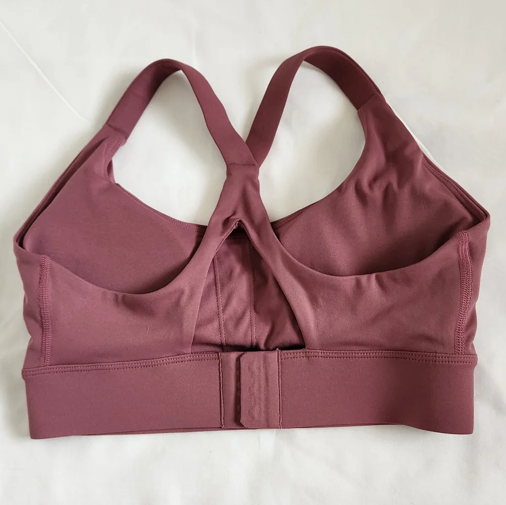 Thirdlove Flex Seamless Racerback Sports Exercise Yoga Fitness Bra Purple S